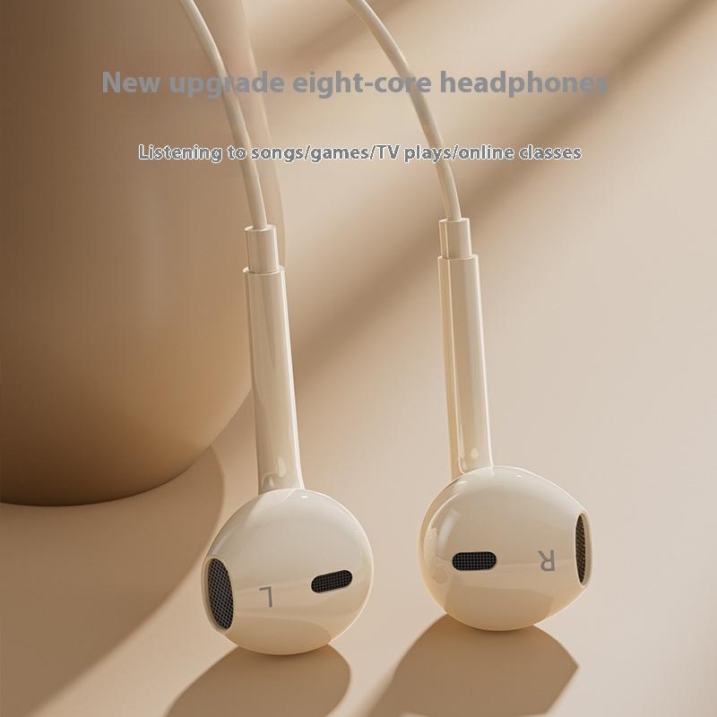 Проводные наушники полувкладыши музыка караоке по типу плоская игра для Huawei Xiaomi