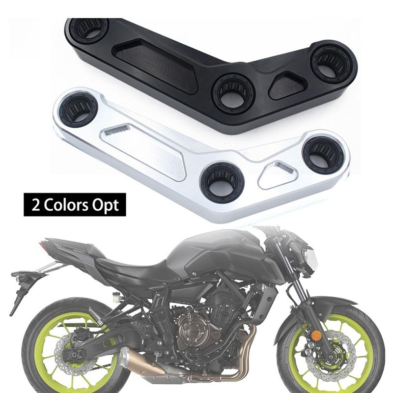 Амортизатор задней подвески мотоцикла Соединитель Для YAMAHA MT07 FZ07 2014- XSR700 YZF R7 Комплект для занижения Замена Черный-