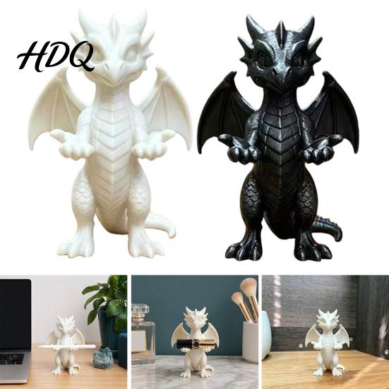 Подставка для перьевой ручки 3D-печать в форме дракона Держатель Креативный Коготь Настольный Фэнтези