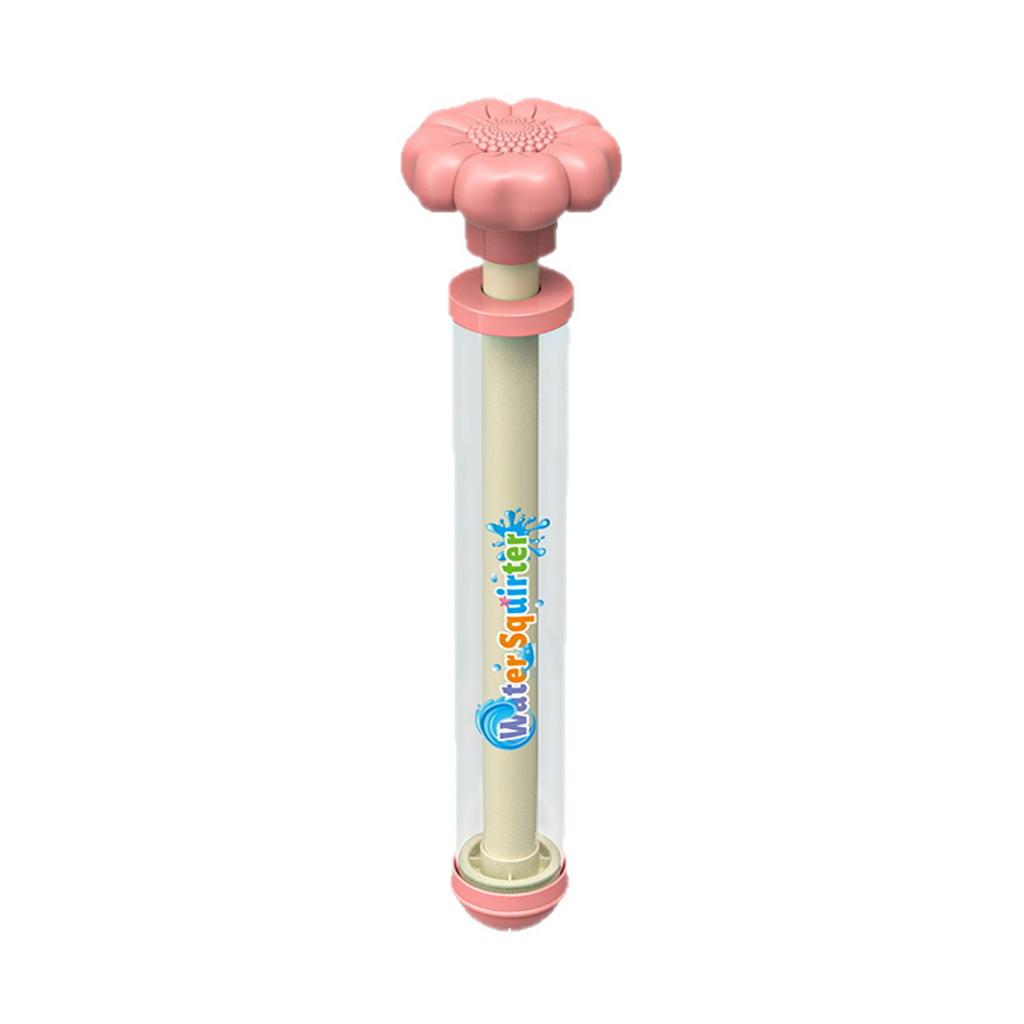 Firework Water Gun Toy for Kids Pulling Type Water Gun Water Activity Toy for Boys Girls Summer Party Outdoor