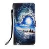 Cute Mandala Flip Phone Case For Samsung Galaxy A01 A02 A02S A03S A04 A04S A05 A05S A10 A10S Wallet Card Slot Protect Cover D03D