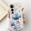 Чехол для Vivo V50 Lite V2440 Мягкий Милый Рисунок Кролика Тонкий Силиконовый Чехол-Бампер для VivoV50 V 50lite Чехлы