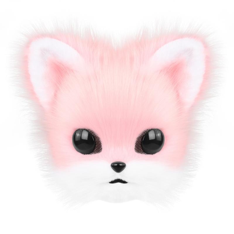 Мягкая плюшевая маска кошки для ролевых игр, костюмированных вечеринок. Дышащая, легкая конструкция. Идеально подходит для Хэллоуина, косплей-мероприятий