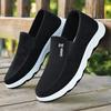 Spring Autumn Men's Casual Shoes Outdoor Soft Soled Non Slip Footwear Breathable The Elderly Men's Wear Resistant Cloth Shoe