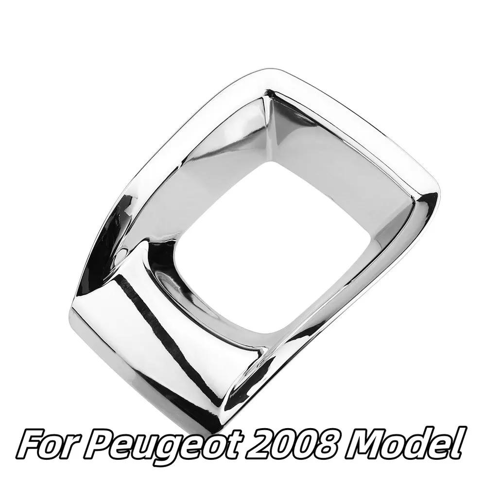 Наклейка на панель ручки переключения передач автомобиля для Peugeot 2008 2014 2015 2016 2017 2018 LHD AT Декоративная накладка на чехол КПП Аксессуары