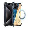 Etui Do Iphone 15 Pro Ibizu Dropguard Ultra Z Magsafe, Mapy Świata, Dubai