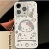 Мультяшный Sanrio Цвет Серебристый Чехол для Мобильного Телефона iPhone11/11/11promax Apple 11/11 Чехол Vitality IMD Стиль