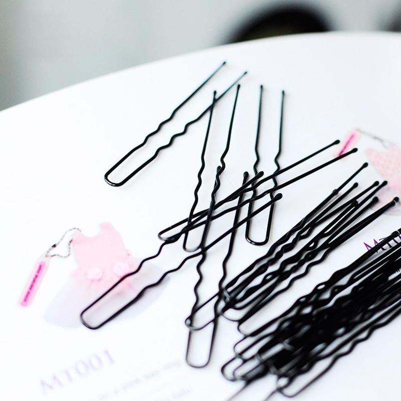 45Pcs / Set Women Ladies Round Toe U Shaped Hair Pins and Clips Bobby Pin Hair Pin Accessories