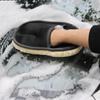 Мягкая шерстяная рукавица для мытья автомобиля – Не царапающая микрофибровая чистящая перчатка для бережной пенной мойки и защиты лакокрасочного покрытия