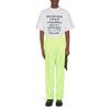Balenciaga T-Shirts Men's White Crew Neck Moderate Straight Fit 641613TJVI59040