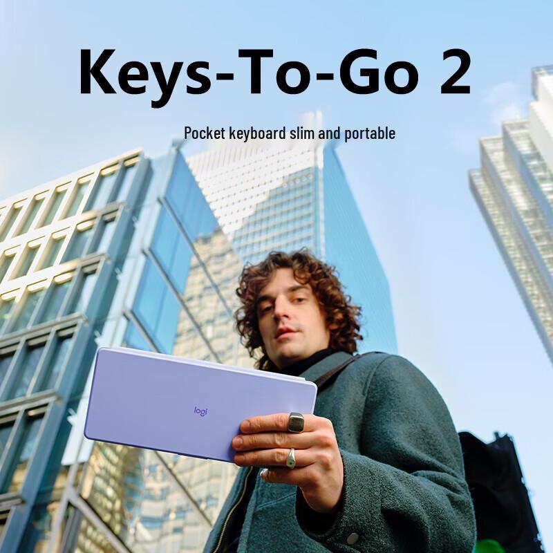 Logitech Портативная Bluetooth-клавиатура Keys-To-Go 2