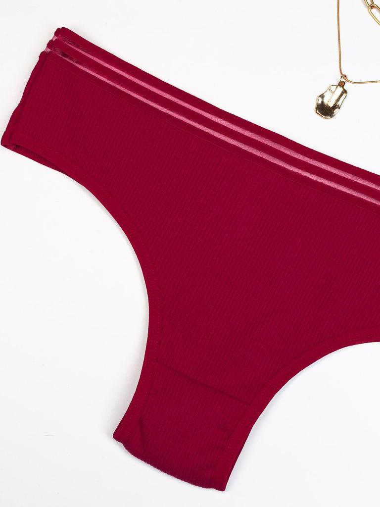 Ribbed Bikini with Perforated ISSA Plus Ribbing