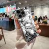 Чехол для телефона с аниме Кенто Н-Нанами Для iPhone 17 Pro Max 15 Pro 16 14 Plus 12 13 Mini 11 Pro Ударопрочный Электроplated Стеклянный Чехол