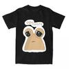 Leisure My Pet Alien Pou Pou Sad T Shirt Men Women Pure Anime Game Tees Shirt Graphic Clothing