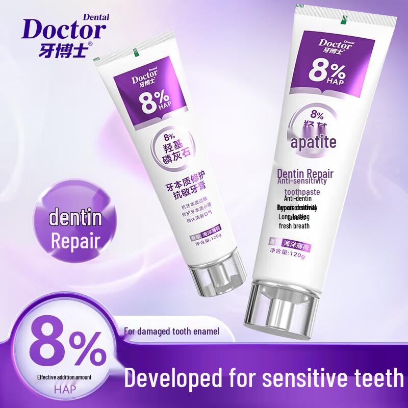 Доктор. Зубная паста Denti Dentine Repair для чувствительных зубов