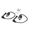 Motorcycle Ignition Coil Spark Plug Set 4VR 82320 00 00 Replacement for V Star 650 XVS650AT Silverado 2003‑2010