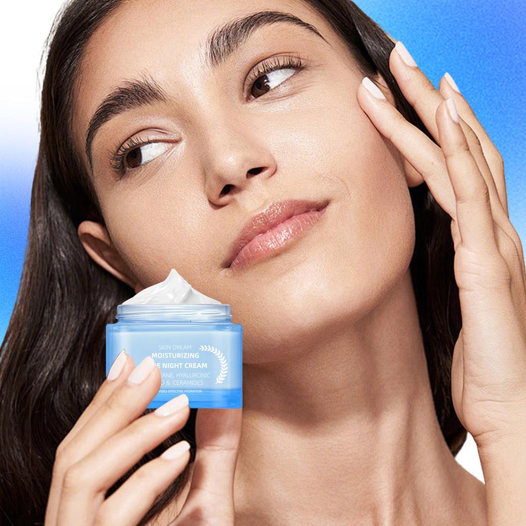 Увлажняющий ночной крем 50 г – Интенсивный уход с гиалуроновой кислотой