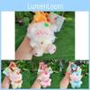 Adorable Plush Sheep Keychain Soft Cartoon Keyring Perfect For All Occasions