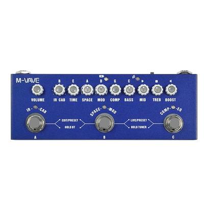 Cube Baby Bass Pro Процессор | 9 AMP/IR Симуляторов с Цепочкой Эффектов Dly/Rvb/MOD | USB-C Интерфейс 48 кГц & Синхронизация DAW + Аудио высокого разрешения