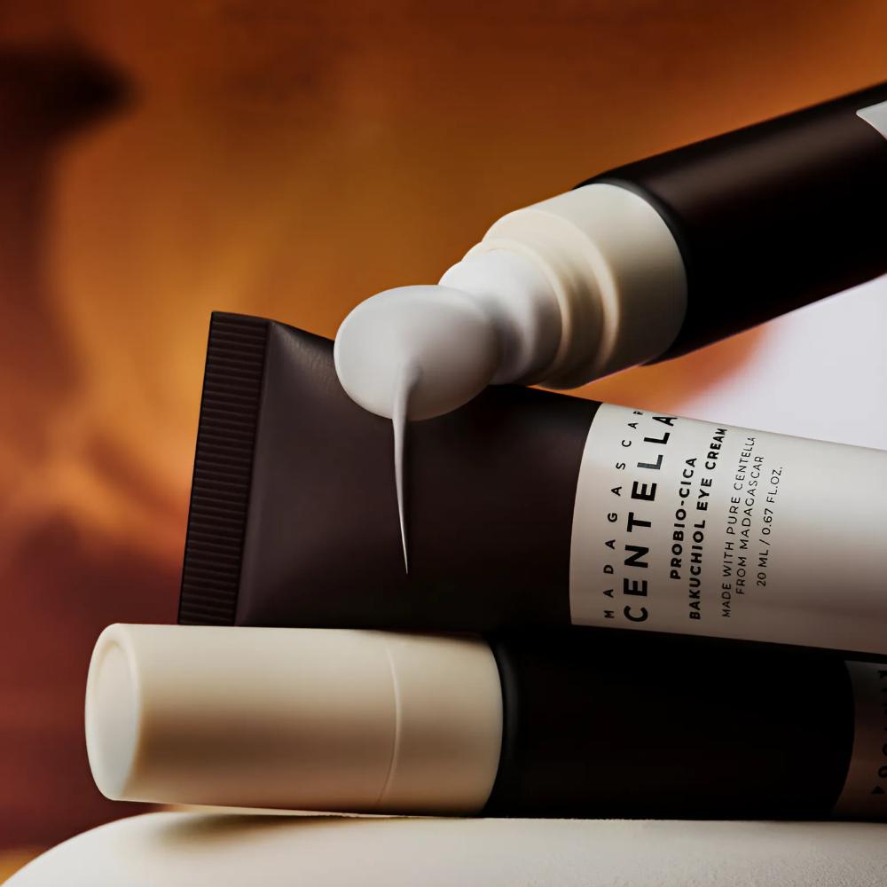 Skin1004 Madagascar Centella Probio-Cica Bakuchiol Eye Cream 20ml– Probiotic Cica Formula / Anti-Aging & Brightening Under Eye Treatment