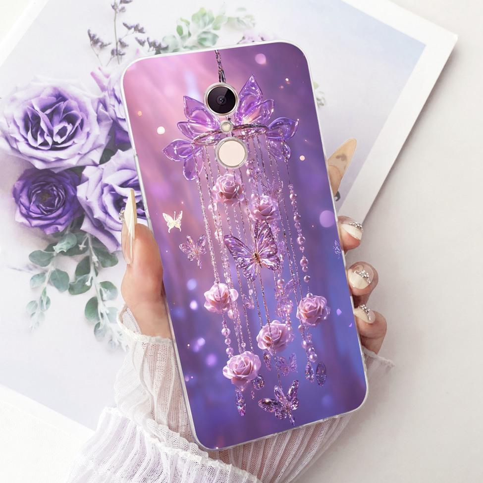 For Redmi 5 Case Cover Transparent Cute Cat Fashion Butterfly Funny Painted Casing MDG1 MDI1
