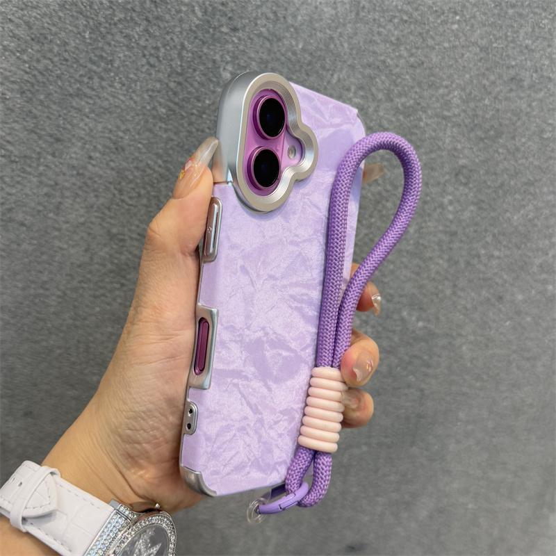 Роскошный бархатный модный чехол Ins для iPhone 16 Plus 15 14 13 12 Pro Max 11, противоударный шелковый фланелевый чехол для ремешка