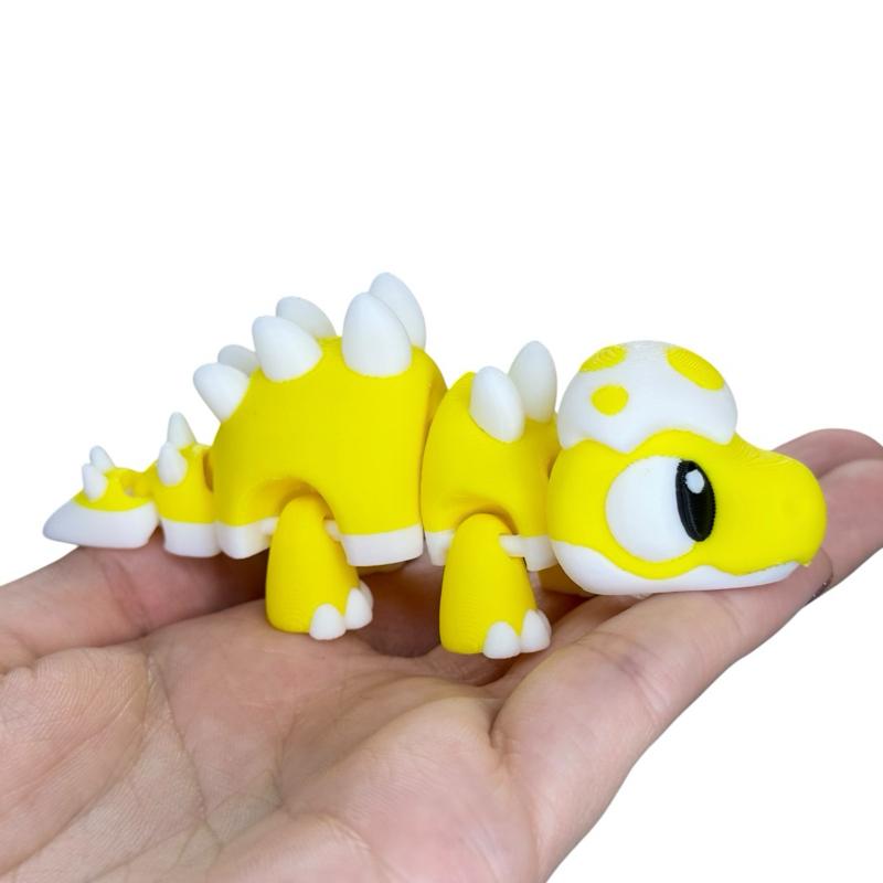 Mini Baby Animals - Cute 3D Printed Articulated Toy Figures - Collectible Figurines Decor