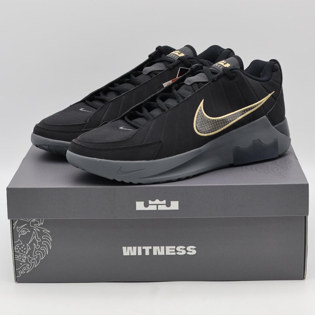 HQ8035-003 Nike LeBron Witness IX EP Черный Железно-серый (Мужской)