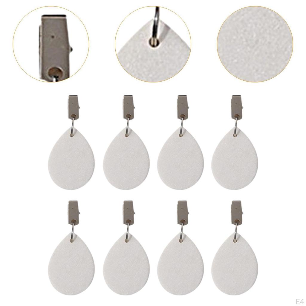 8 штук вешалок для скатертей для вечеринок и пикников из нержавеющей стали