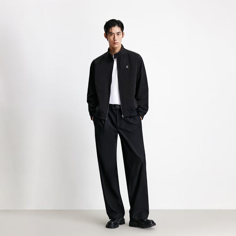 JACK&JONES Men's Waterproof Stand Collar Harrington Jacket 225321066