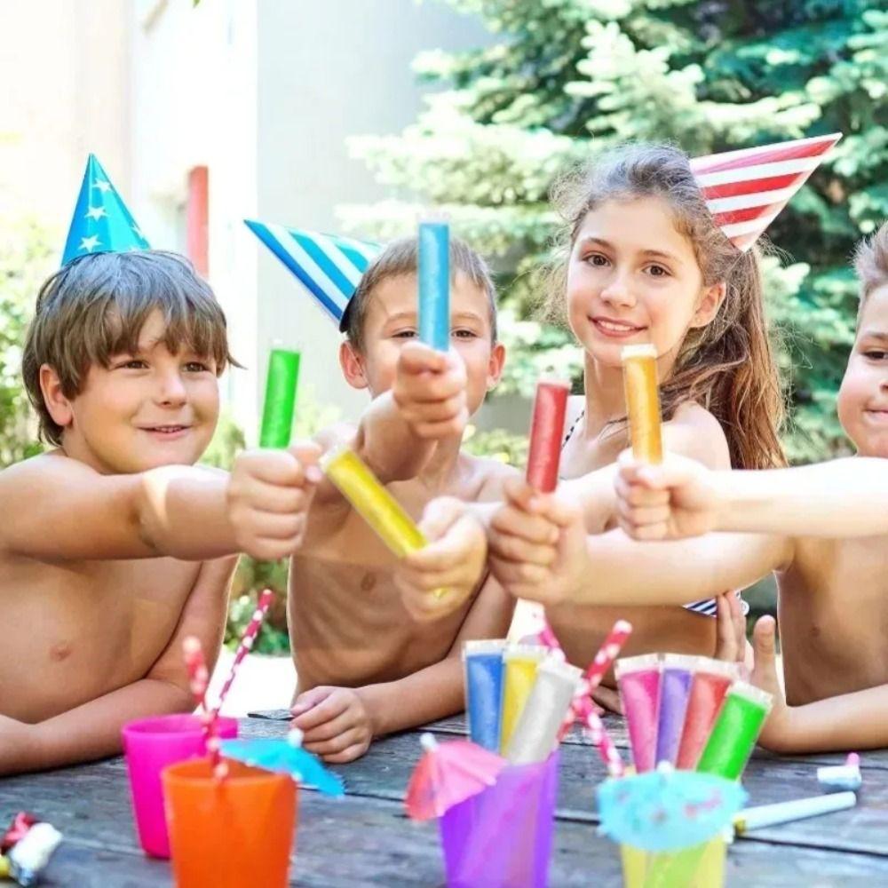 50/100Pcs Food Grade PE Material Disposable Popsicle Bags Homemade Popsicle