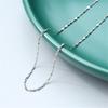 Fashion Statement Multiple Stainless Steel 18k Gold Plated Snake Bead Link Chain Choker Necklace for Women
