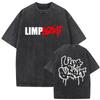MXL Washed Vintage Rock Band Limp Bizkit Significant Other Print Tshirts Unisexs Women Hip Hop Retro Oversized Short Sleeve