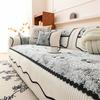 Chunky Yarn Fabric Sofa Cushion Non-Slip Modern Simple Cover All