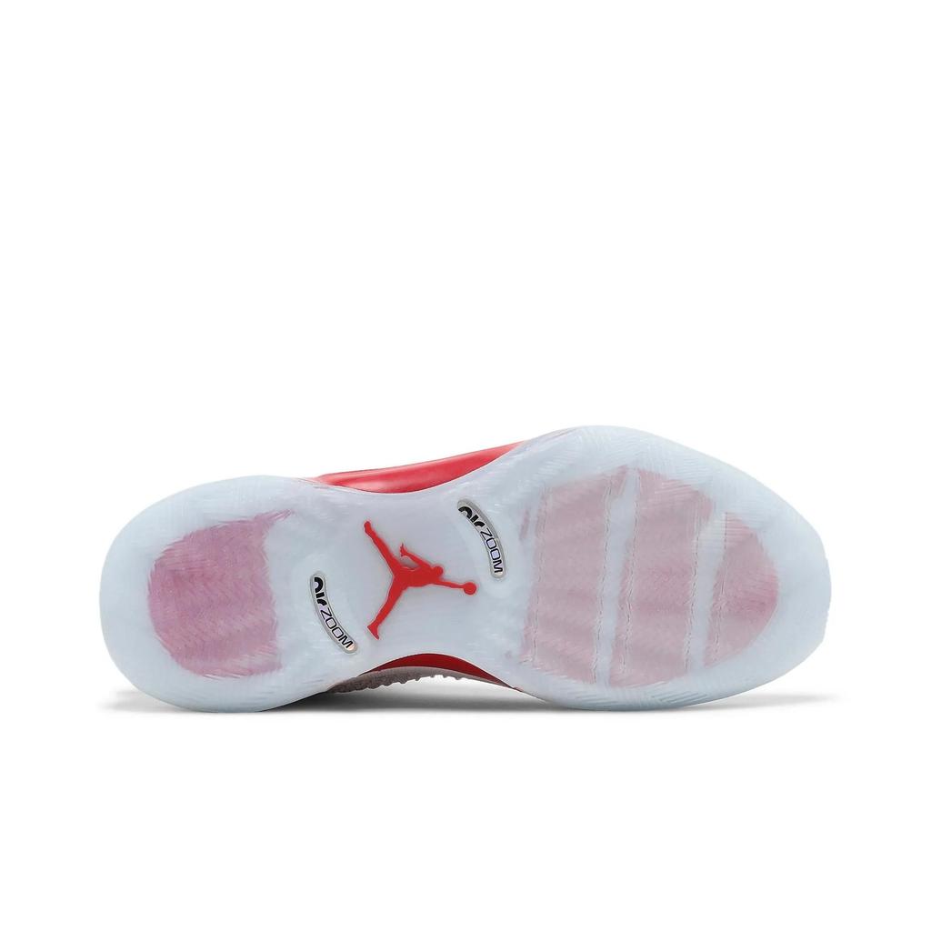 Air Jordan 35 'Fire Red' (Unisex) White / Metallic Silver / Fire Red Basketball Shoes CQ4227 100