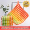 Absorbent Kitchen Towels Soft Microfiber Cleaning Cloths Non-stick Oil Dish Cloth Rags For Kitchen Household Dish Towel