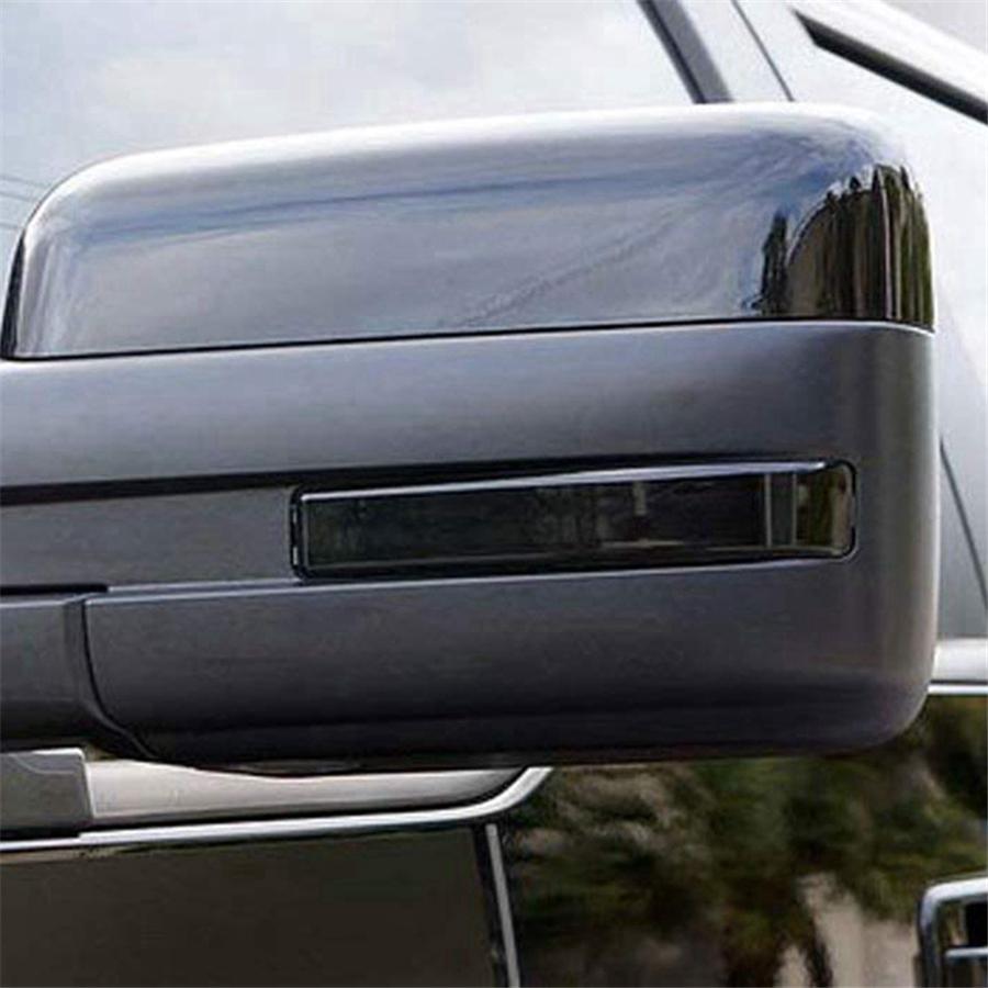 LED Side Mirror Light Turn Signal Smoke Lens Reflector Fit For Ford 09-14 F150