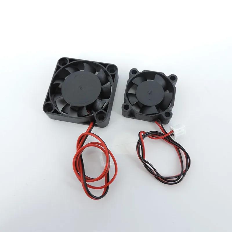 Охлаждающий вентилятор постоянного тока с гидравлическим подшипником 3010 4010 30x10 мм 40x10 мм 5 В 12 В 24 В для бесщеточного 2-контактного 3 см 4 см вентилятора постоянного тока 5/12/24 В для 3D-принтера
