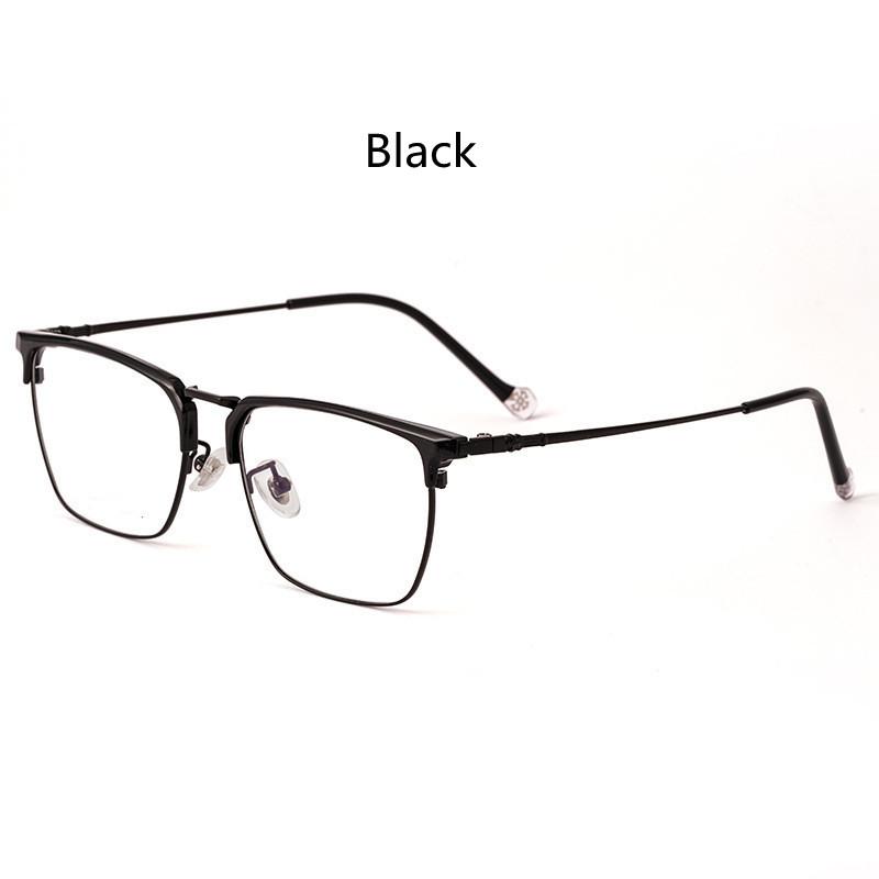 Anti Blue Light Pure Titanium Ultra-Light Reading Glasses Men Brand Design Square Frame Photochromic Cr-39 Resin Lenses +1.5 2.0