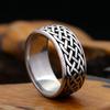 Модные винтажные кольца с кельтским узлом для мужчин и женщин, амулет викинга из нержавеющей стали, скандинавские амулеты, ювелирные изделия, подарки, дропшиппинг