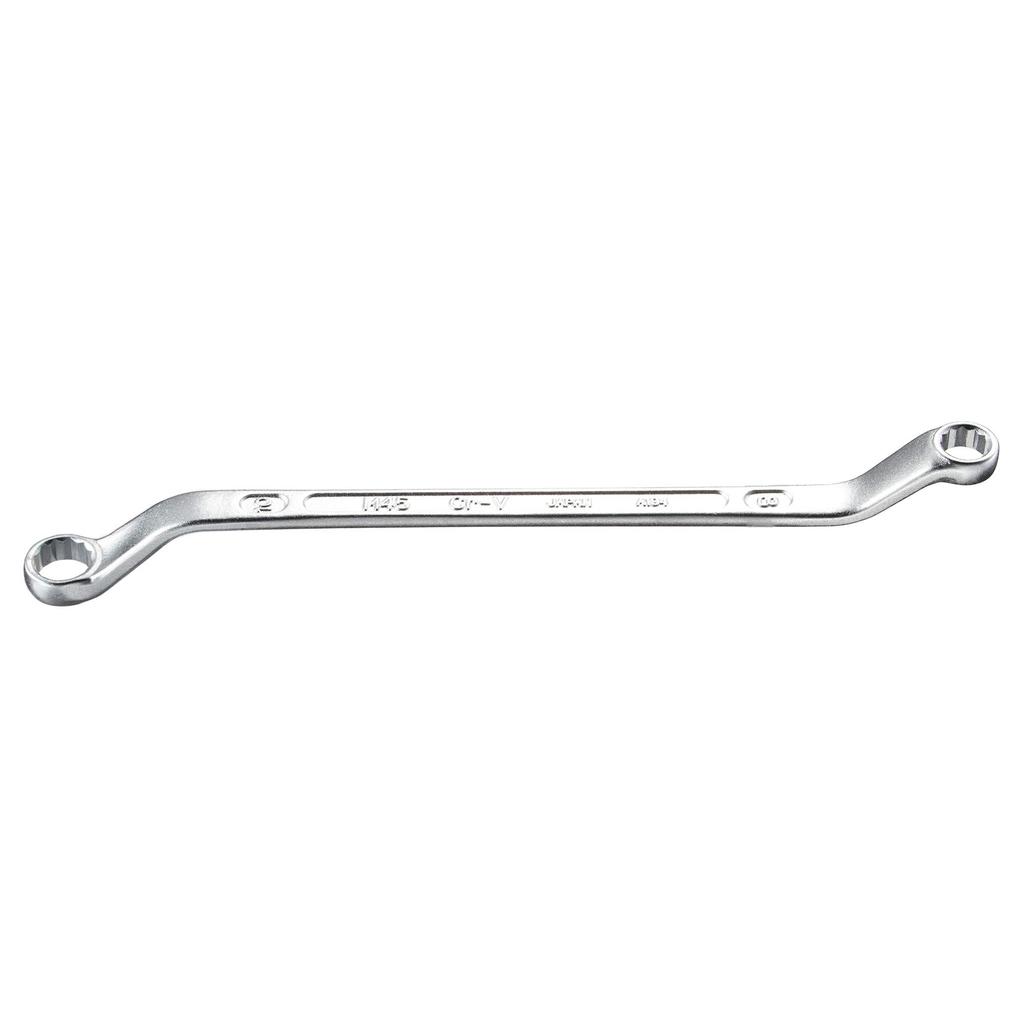 TONE Long Box Wrench Width Across Flats 8 X 10 Mm (45°) M45-0810