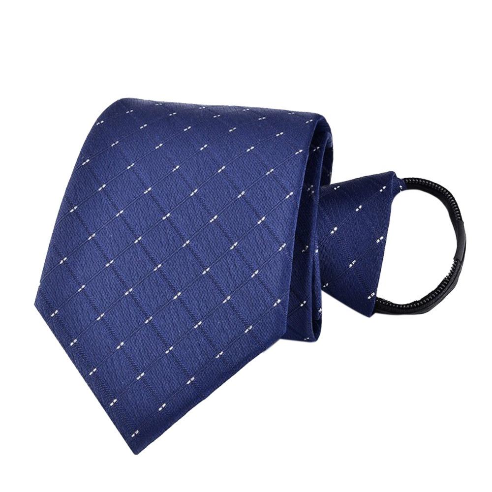 Stripe Necktie Blue Black Slim Skinny Tie Elegant Wedding Groom Tie  Gifts