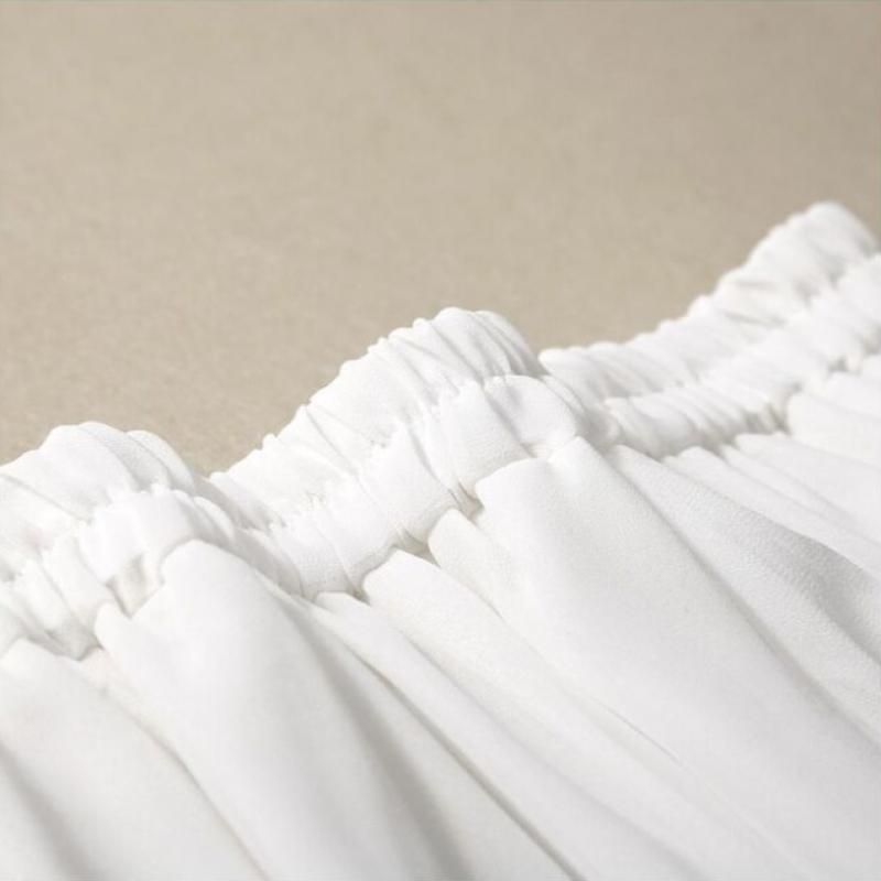 Shop Women Waistband Summer Chiffon Wide Pants Won Wpt Wbcabee
