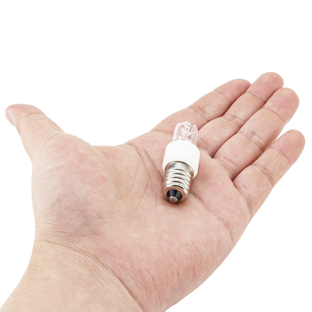 E14 230V High Temperature Resistant Dryer Microwave Bulb, Warm White Light Oven Lamp