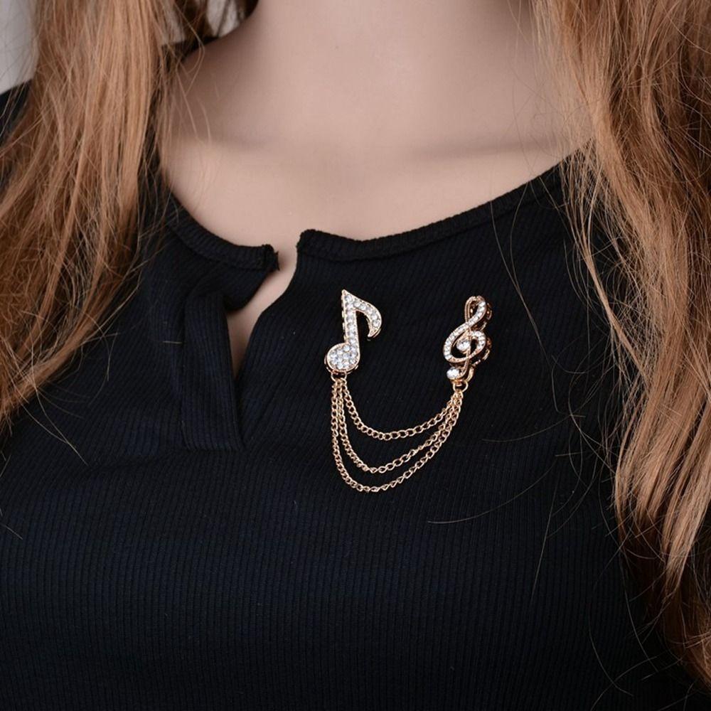 Rhinestone Rhinestone Brooches Zinc Alloy Enamel Pin Brooches Fashion Scarf Pins Clip Men Women