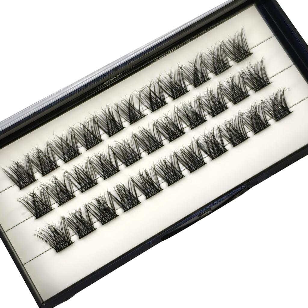 Xiaomi NOUVEAU Lot de 3 rangées d'extensions de cils naturels 8-16mm, cils en vison moelleux 3D, extensions de cils individuels russes, outils de