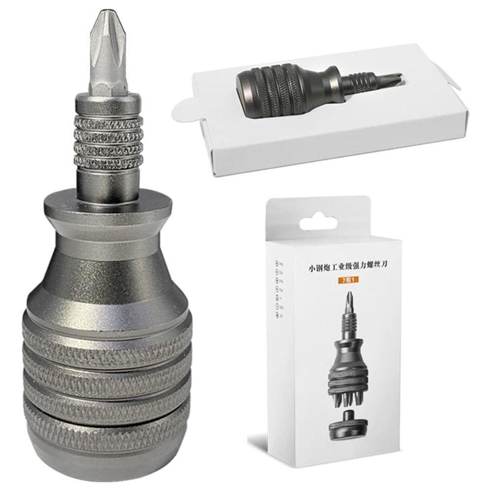 Multifunctional Screwdriver 1/4 Inch Repair Tools Portable Torx Screw Driver Bit EDC