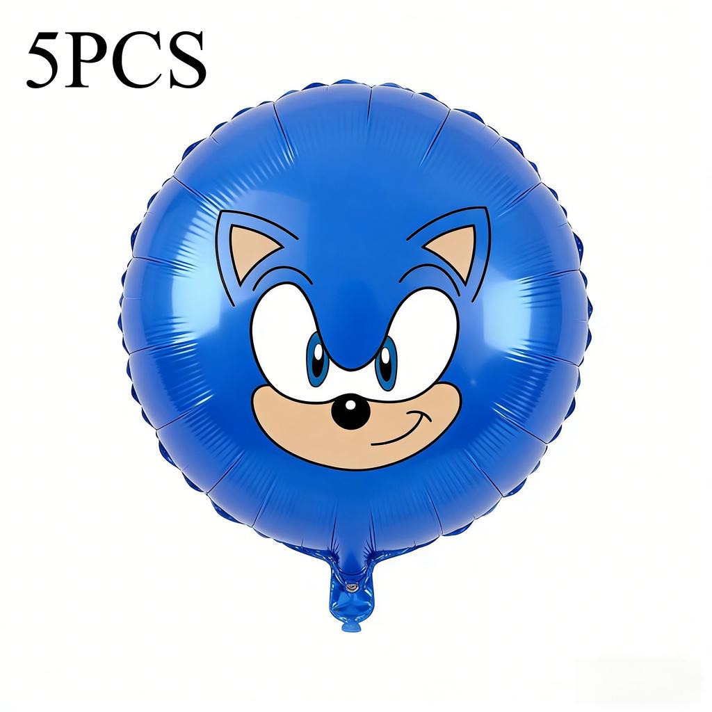 20Pcs The Hedgehog Birthday Balloons  Cartoon Latex Balloons For Kids Game Theme Party Decorations Birthday Party Supplies