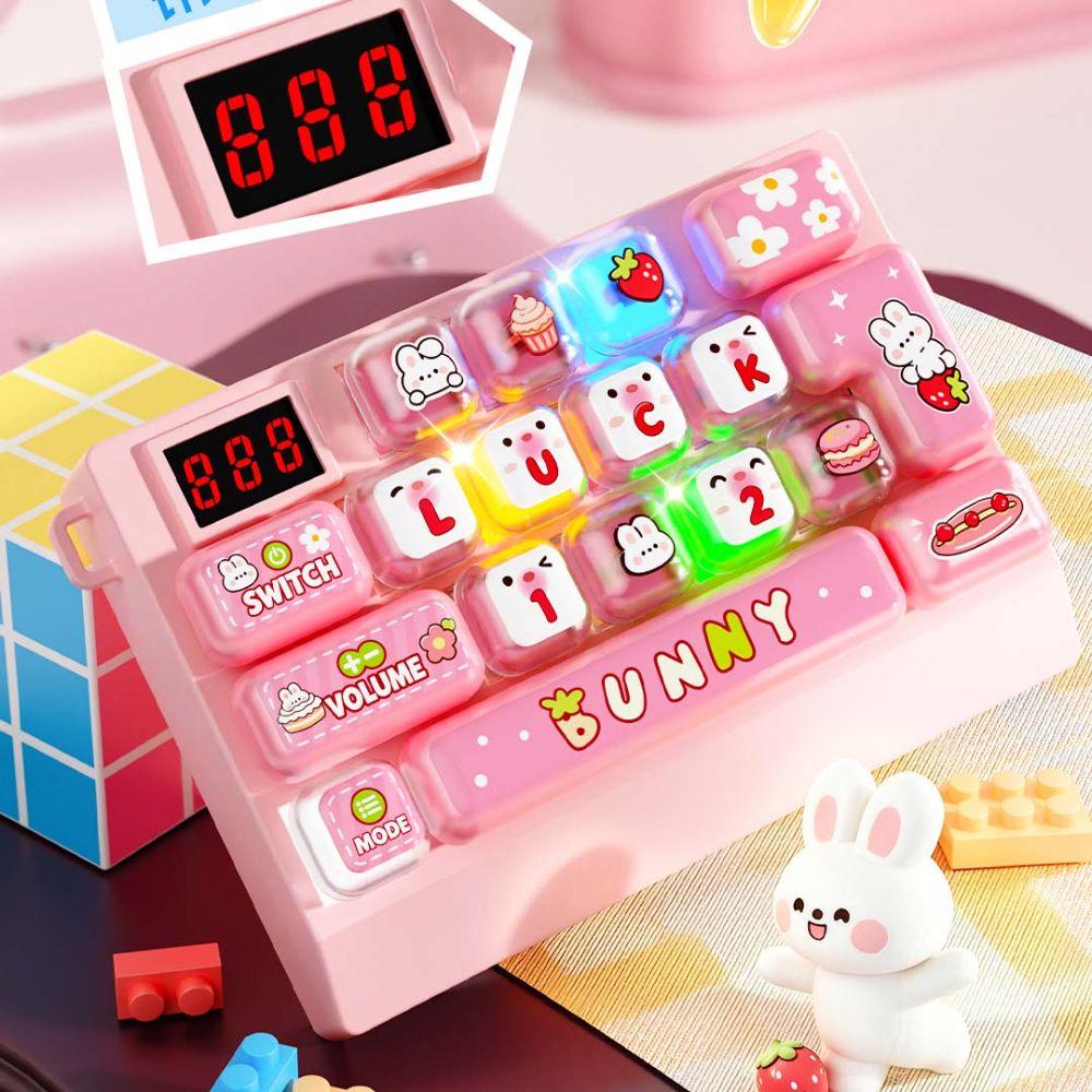 18-Key Pop Fidget Toy Focus Training Toy Speed Push Game Reaction Training Puzzle Toy Travel Game