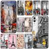 London Paris New York Lover Autumn Phone Case For Huawei Honor Mate 10 20 30 40 I 9 8 Pro X Lite P Smart 2019 Nova 5t